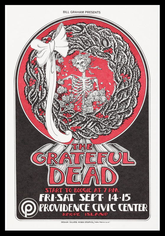 Grateful Dead – Randy Tuten poster 1973 Grateful Dead - Randy Tuten poster 1973