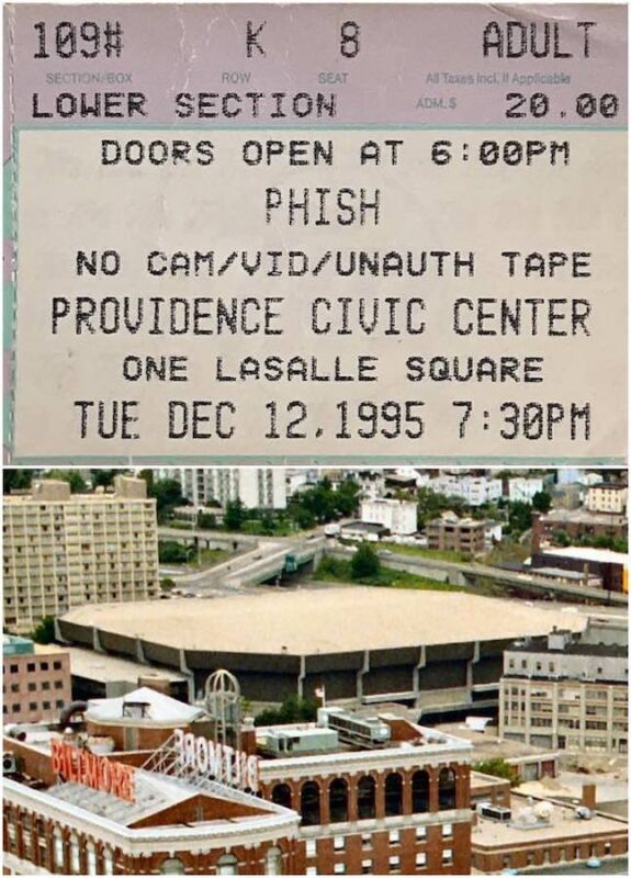 Phish at Providence Civic Center 1995 Phish at Providence Civic Center 1995