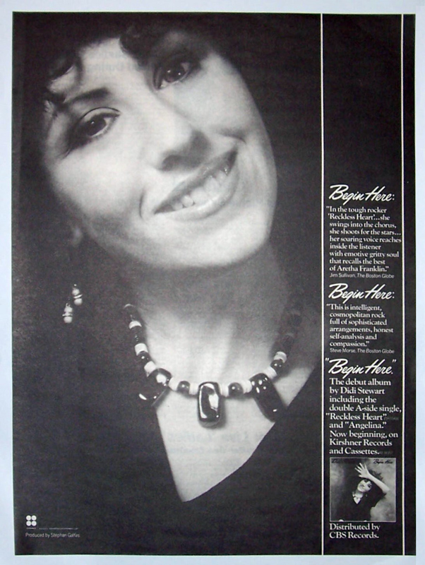 Didi Stewart – Begin Here poster Didi Stewart - Begin Here poster