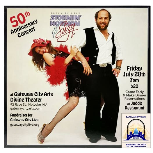 Stormin’ Norman & Suzy at Gateway City Arts in Holyoke MA Stormin' Norman & Suzy at Gateway City Arts in Holyoke MA