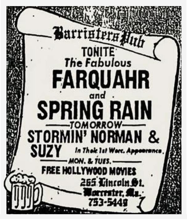 Stormin’ Norman and Suzy at Barrister’s Pub in Worcester MA Stormin' Norman and Suzy at Barrister's Pub in Worcester MA