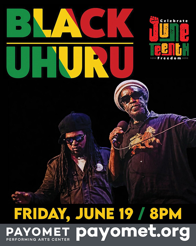 Black Uhuru at Payomet Performing Arts Center Black Uhuru at Payomet Performing Arts Center