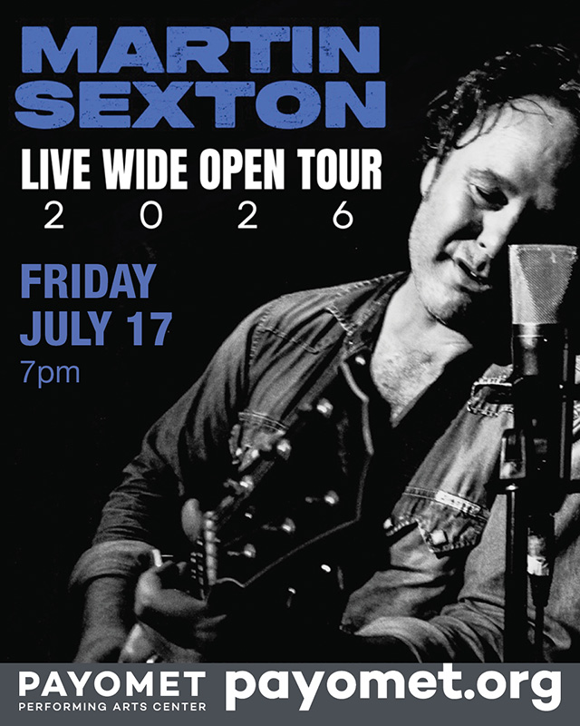 Martin Sexton at Payomet Performing Arts Center Martin Sexton at Payomet Performing Arts Center