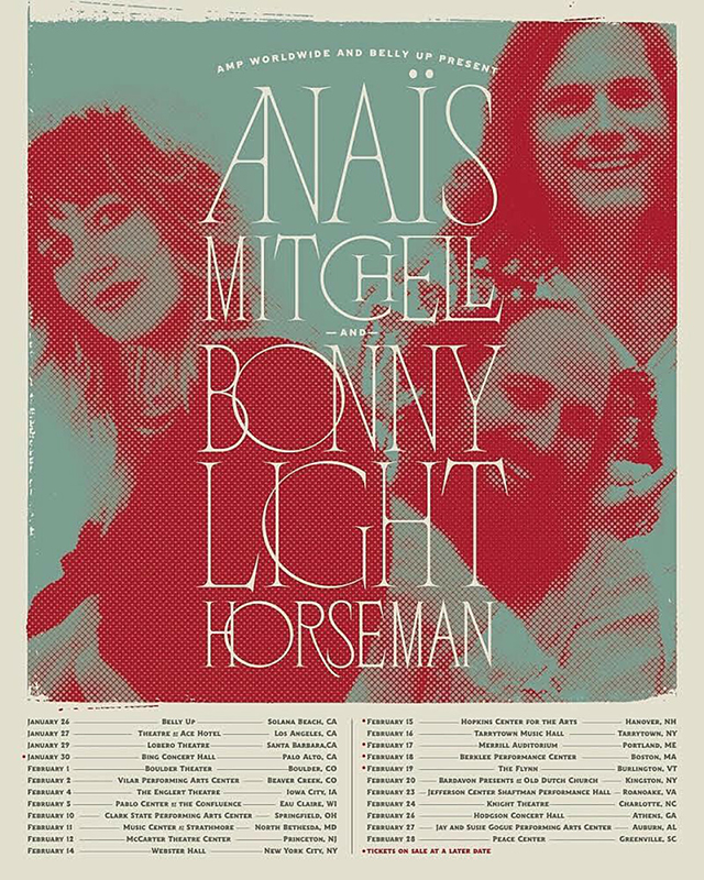 Anaïs Mitchell and Bonny Light Horseman on Tour Anaïs Mitchell and Bonny Light Horseman on Tour