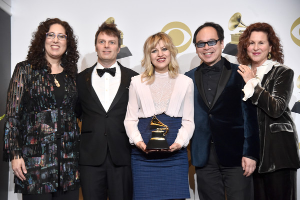 Anaïs Mitchell with Grammy Award for Best Musical Theater Album for “Hadestown” Anaïs Mitchell with Grammy Award for Best Musical Theater Album for "Hadestown"