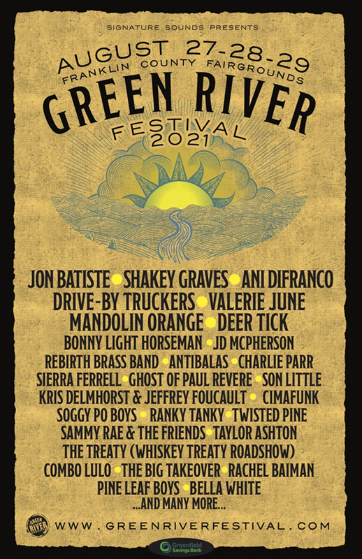 Green River Festival 2021 Poster Green River Festival 2021 Poster