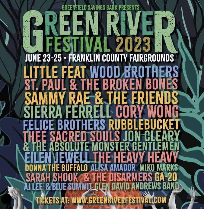 Green River Festival 2023 Poster Green River Festival 2023 Poster