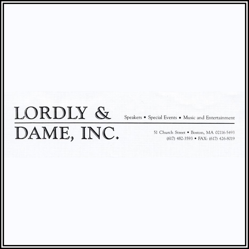 Lordly & Dame Dave LaCamera / Lordly & Dame