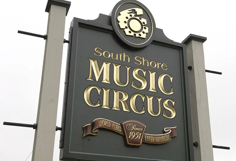 South Shore Music Circus sign