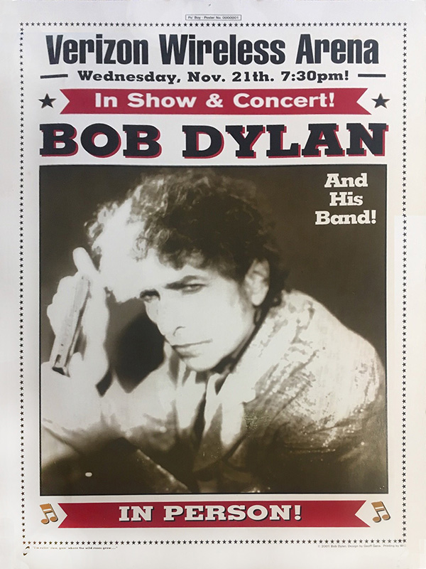 Bob Dylan at Verizon Wireless 2001 Bob Dylan at Verizon Wireless 2001