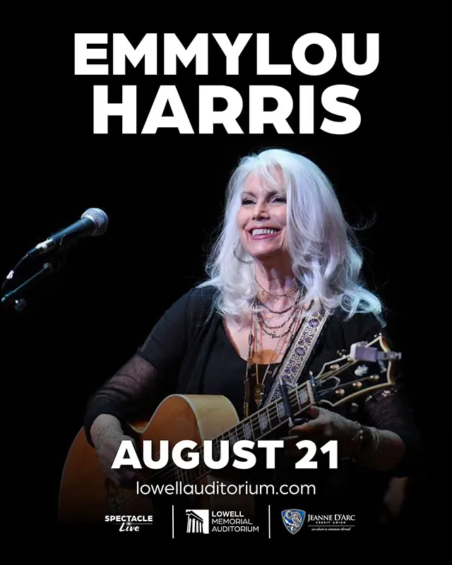 Emmylou Harris at Lowell Memorial Auditorium Emmylou Harris at Lowell Memorial Auditorium