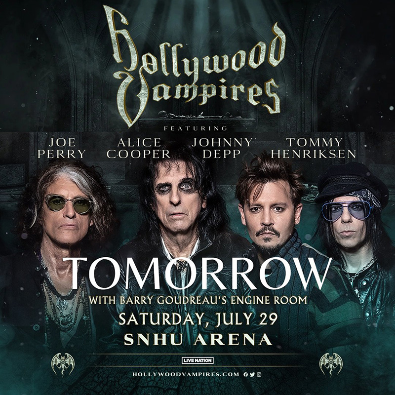 Hollywood Vampires at SNHU Arena Hollywood Vampires at SNHU Arena