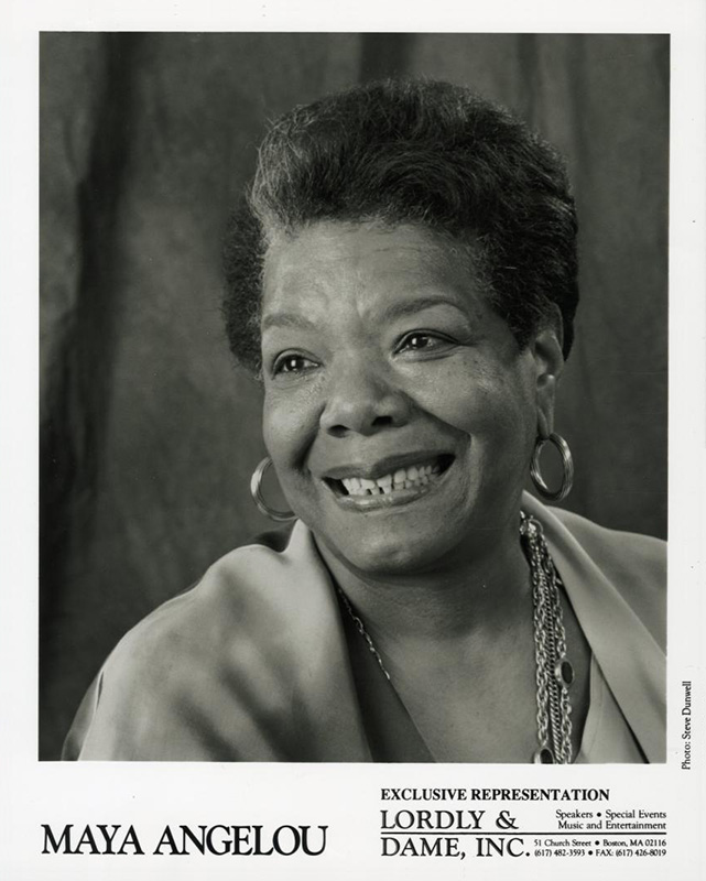 Maya Angelou represented by Lordly & Dame Maya Angelou represented by Lordly & Dame