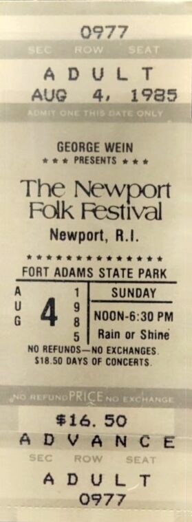 Newport Folk Festival 1985 Newport Folk Festival 1985