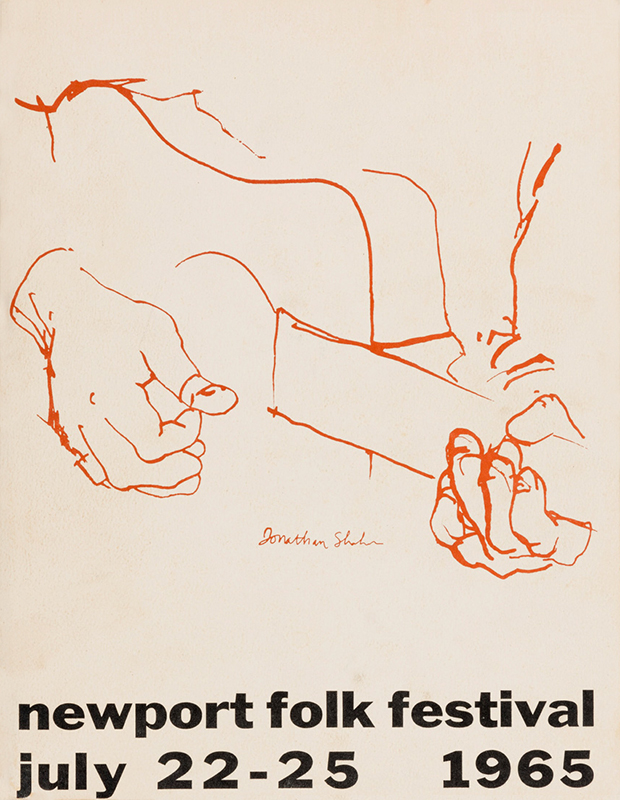 Newport Folk Festival poster 1965 Newport Folk Festival poster 1965