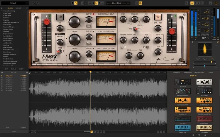 Joe Chiccarelli Vocal Strip Plugin by T-RackS Joe Chiccarelli Vocal Strip Plugin by T-RackS