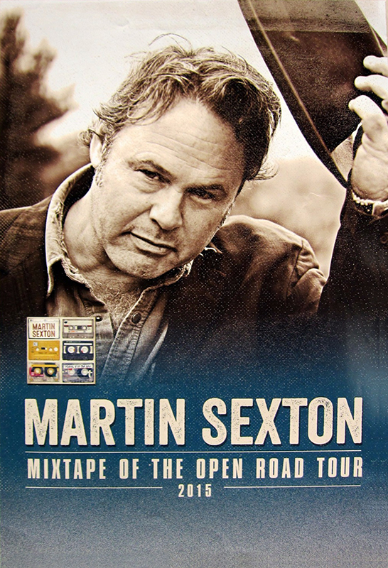 Martin Sexton Mixtape of The Open Road US Promo Poster 2015 Martin Sexton Mixtape of The Open Road US Promo Poster 2015
