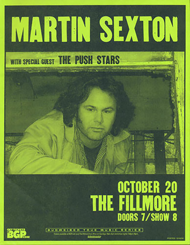 Martin Sexton at The Fillmore October 2003 Martin Sexton at The Fillmore October 2003