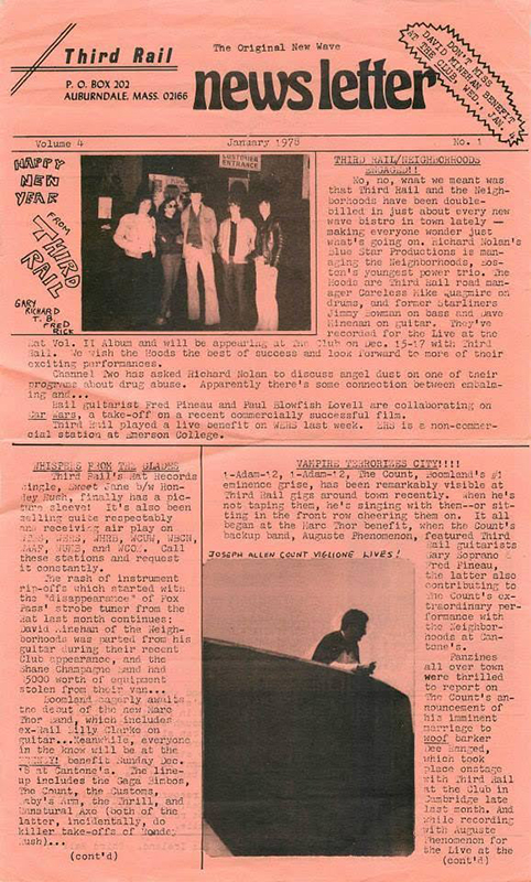 Third Rail Newsletter Third Rail Newsletter