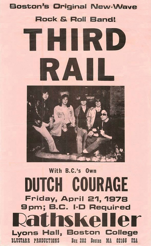 Third Rail at The Rat 1978 Third Rail at The Rat 1978