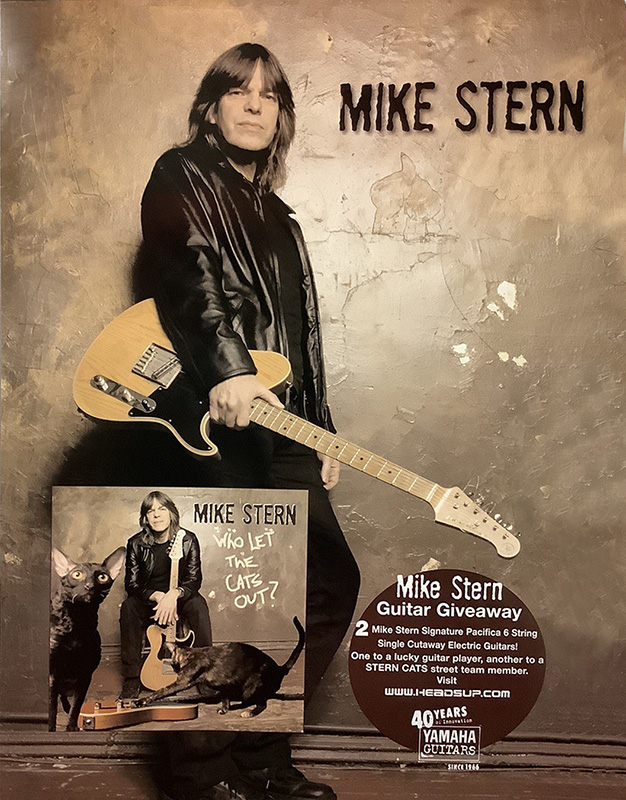Mike Stern – Who Let The Cats Out promo poster