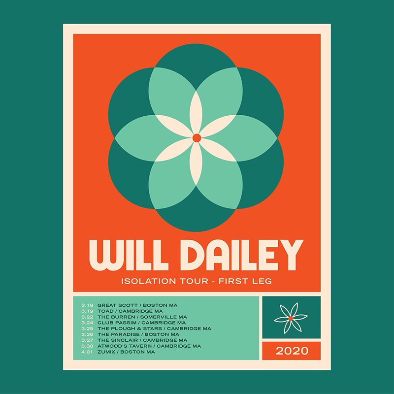Will Dailey Isolation Tour 2020 Will Dailey Isolation Tour 2020